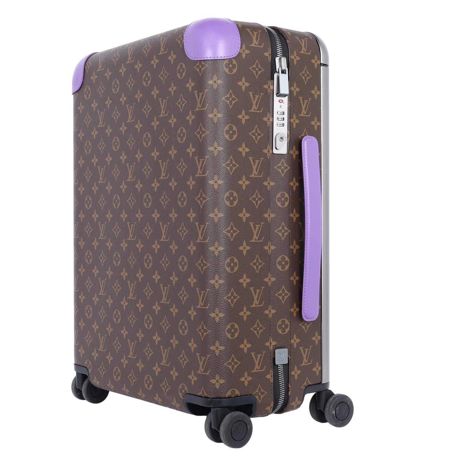 Louis Vuitton Horizon 55 Rolling Suitcase Monogram Purple 9