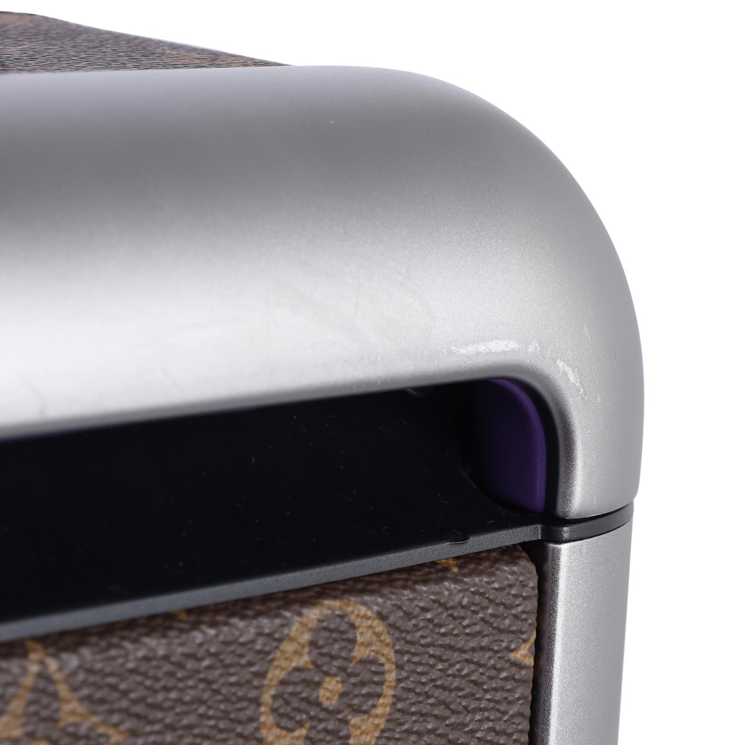 Louis Vuitton Horizon 55 Rolling Suitcase Monogram Purple 2