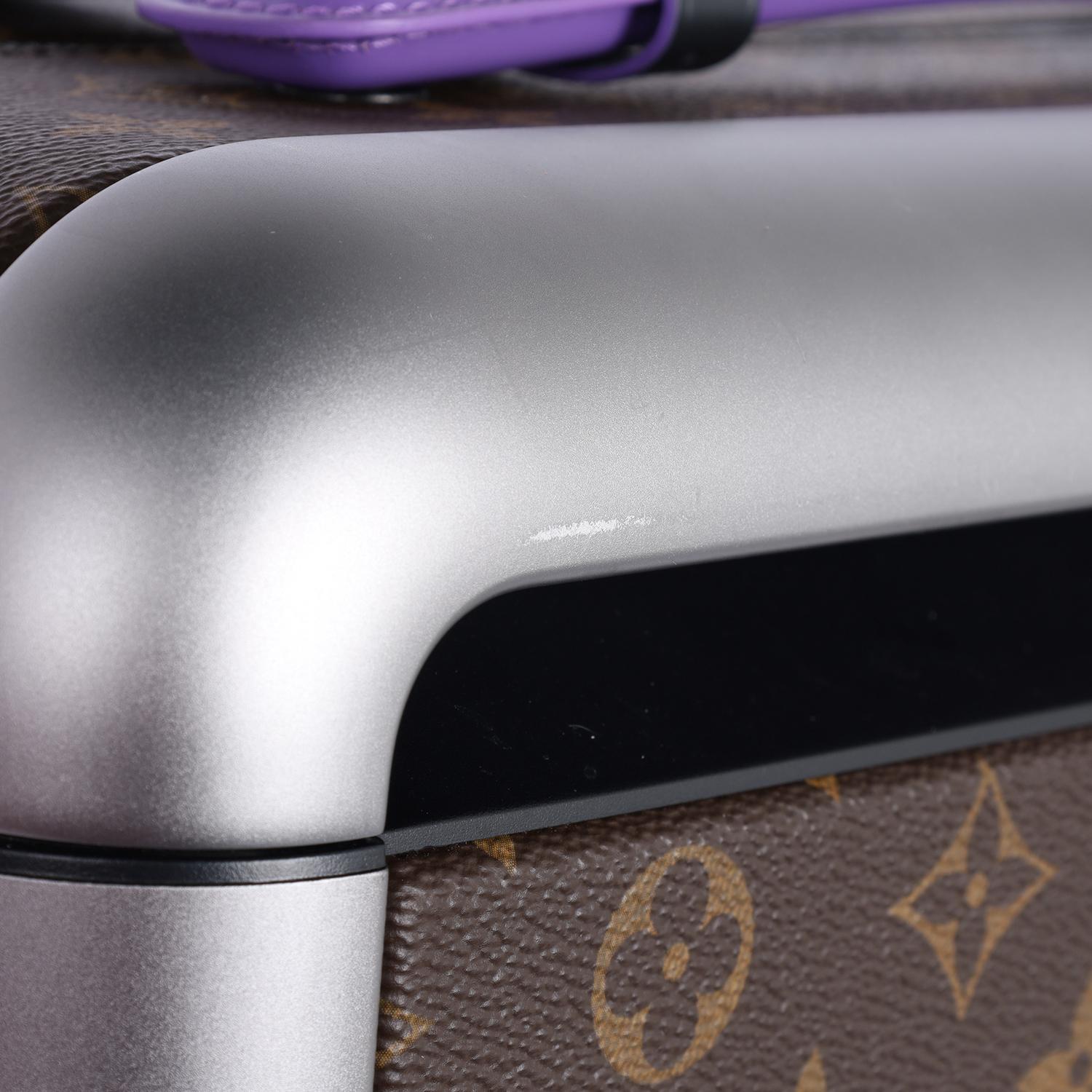 Louis Vuitton Horizon 55 Rolling Suitcase Monogram Purple 3