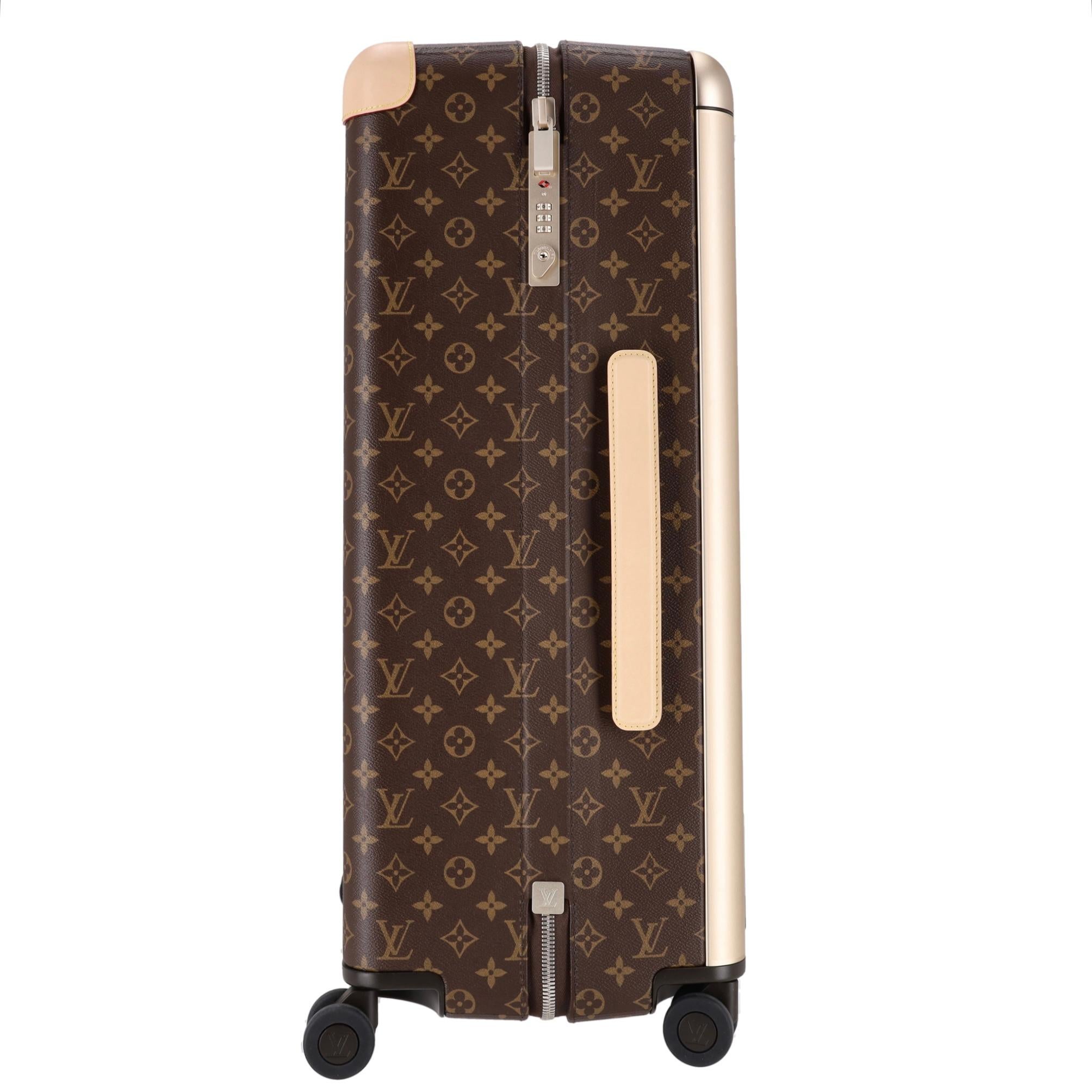 Louis Vuitton Horizon 70 Monogramm-Koffer mit Monogramm (Schwarz) im Angebot