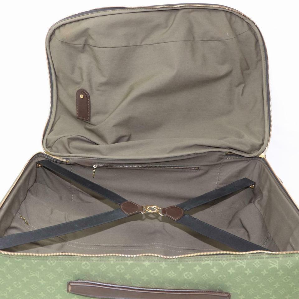 Louis Vuitton Horizon Khaki Annette Pegase Rolling Luggage 871668 Green Monogram 7