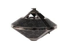 Louis Vuitton Horizon Light Up Speaker 360 LV Logo Monogram Black Chrome Hook
