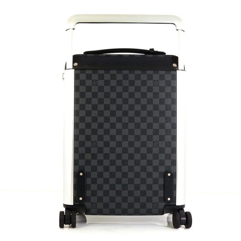 Louis Vuitton Horizon Luggage Damier Graphite 55 In Good Condition In NY, NY