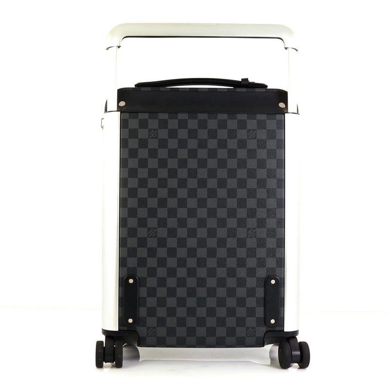 Louis Vuitton Horizon Luggage Damier Graphite 55  In Good Condition In NY, NY
