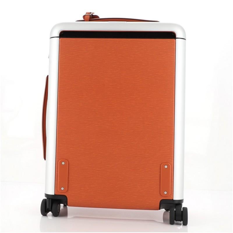 Orange Louis Vuitton Horizon Luggage Epi Leather 50