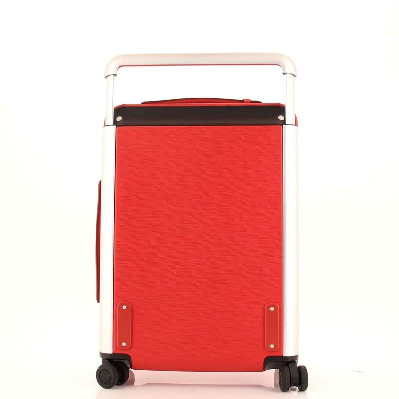 Red Louis Vuitton Horizon Luggage Epi Leather 55