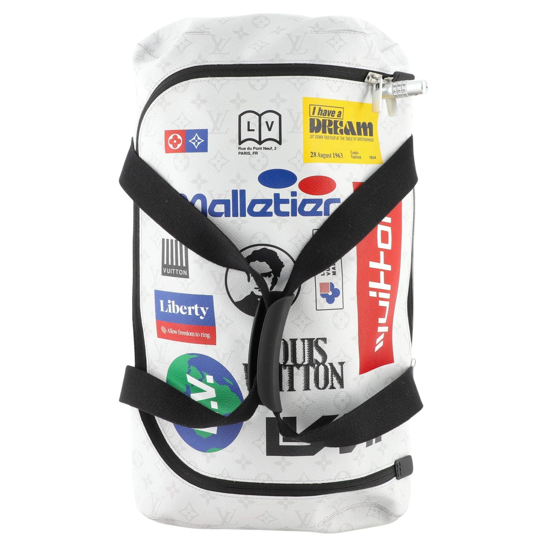 Louis Vuitton Horizon Soft Duffle Limited Edition Logo Story Monogram Ca