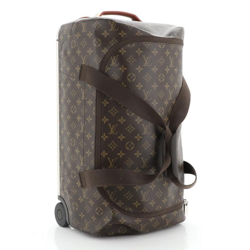 Louis Vuitton Horizon Soft Duffle Monogram Knit 55 at 1stDibs