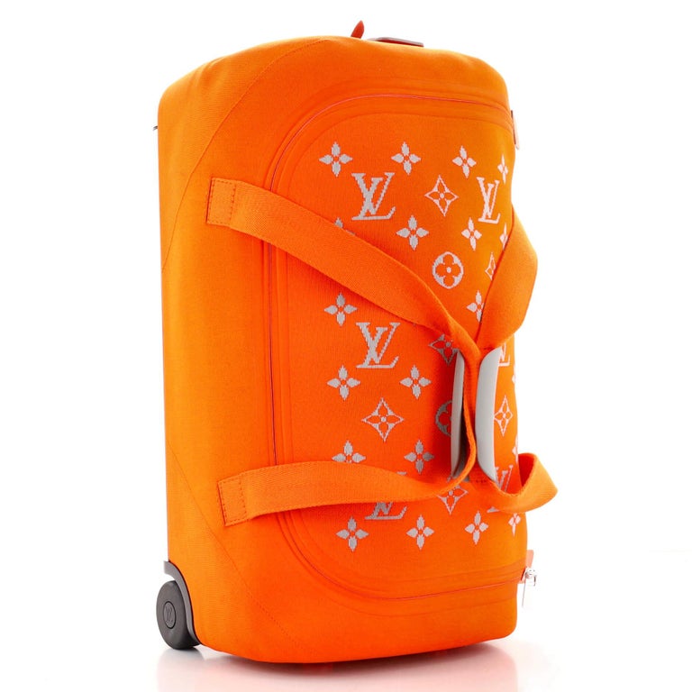 Louis Vuitton Horizon Soft Duffle Monogram Knit 55 at 1stDibs  horizon bag  lv, orange lv duffle bag, horizon soft louis vuitton