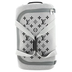 Used Louis Vuitton Horizon Soft Luggage Monogram Knit 55