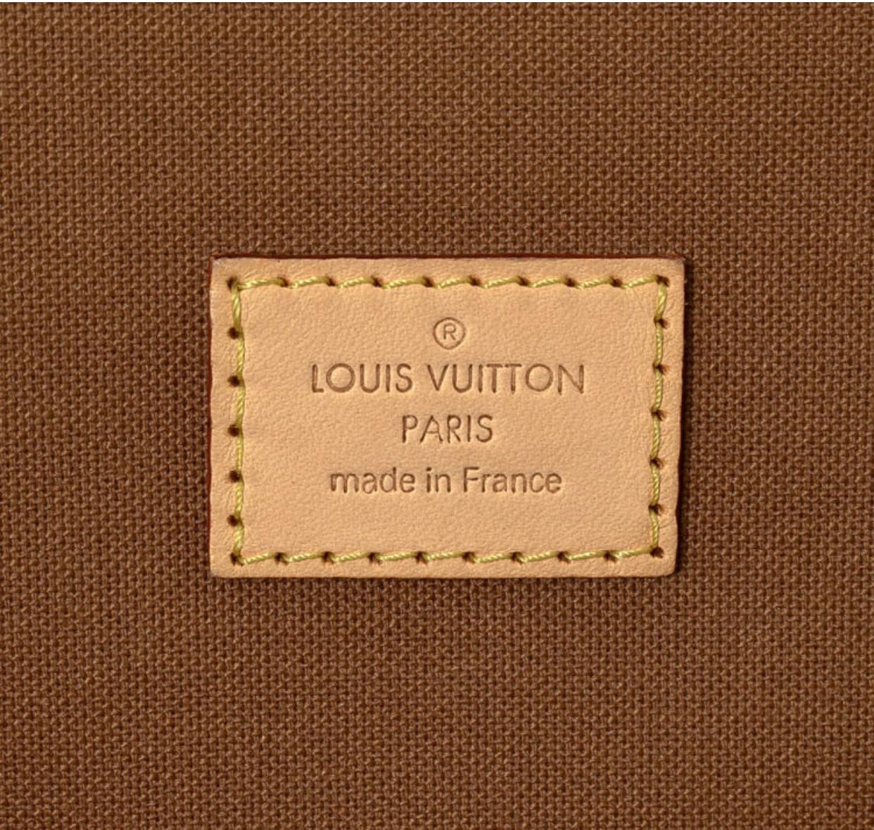 Louis Vuitton Horizontal Lockit Brown Monogram Canvas Satchel 1