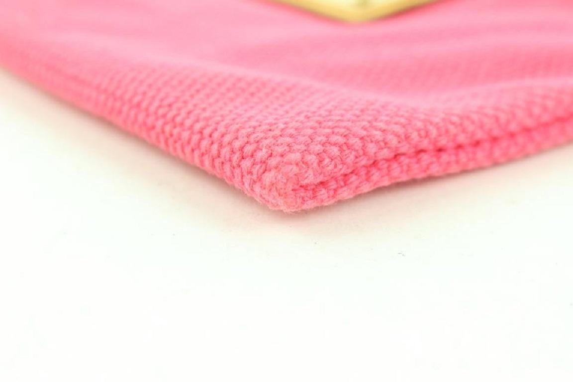 Louis Vuitton Hot Pink Antigua Pouch Bag 232185 For Sale 5