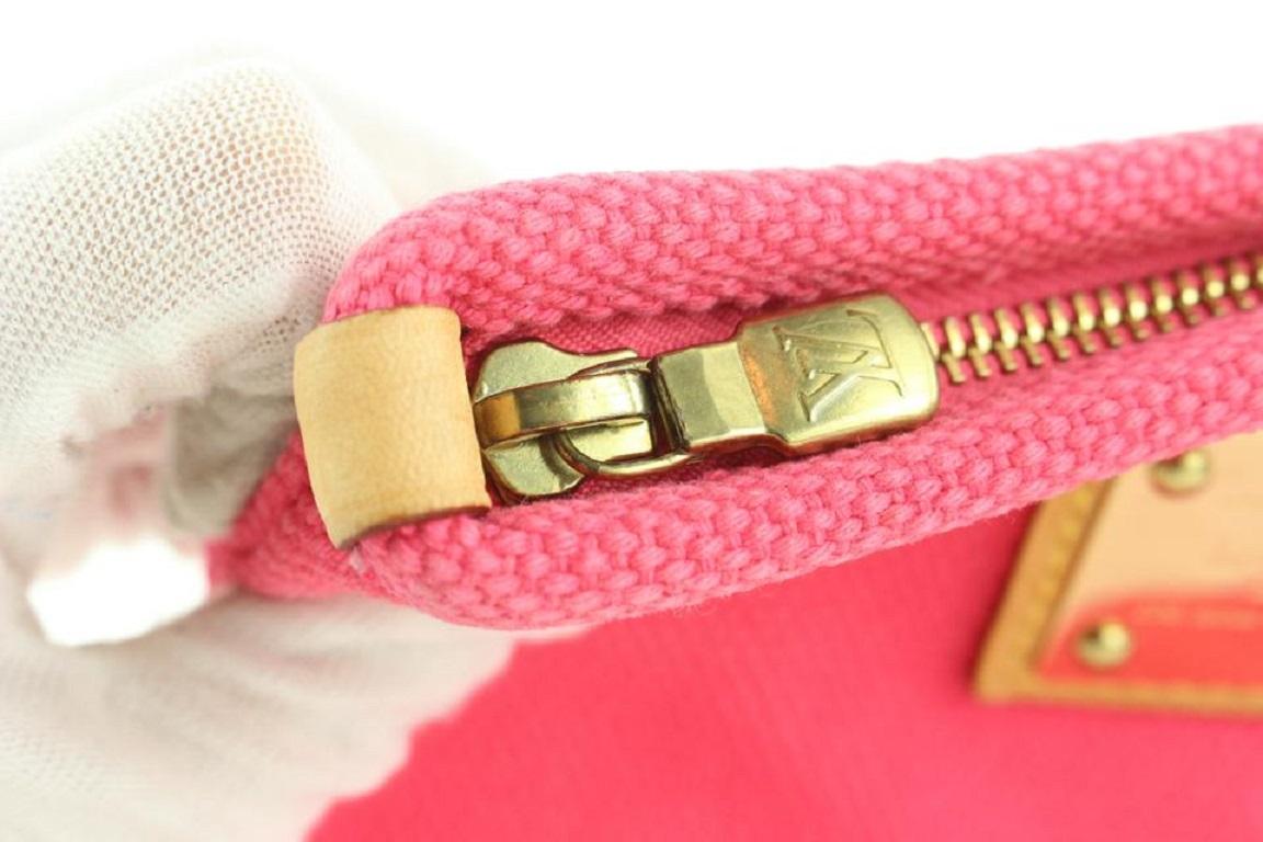 Louis Vuitton Hot Pink Antigua Pouch Bag 232185 For Sale 6
