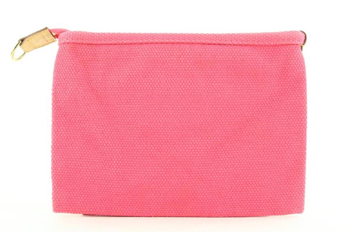 Women's Louis Vuitton Hot Pink Antigua Pouch Bag 232185 For Sale