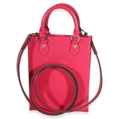 Louis Vuitton Hot Pink Epi Sac Plat XS