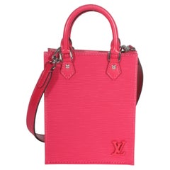 Louis Vuitton Hot Pink Epi Sac Plat XS
