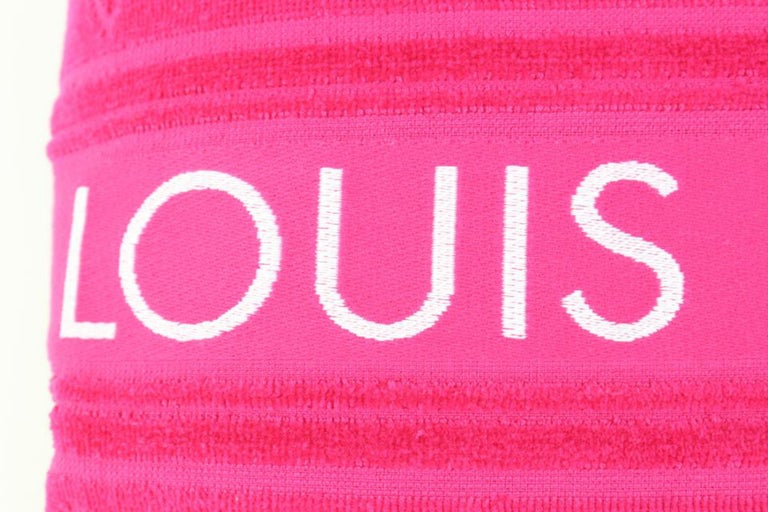 Louis Vuitton LVacation Beach Pillow Fuchsia Pink NEW