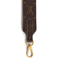 LOUIS VUITTON Hot Pink Monogram canvas BANDOULIERE Shoulder Strap