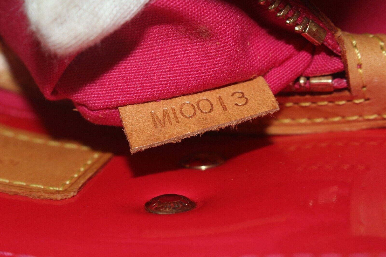Louis Vuitton Hot Pink Monogram Vernis Rose Pop Reade Tote PM 5LK727K 1