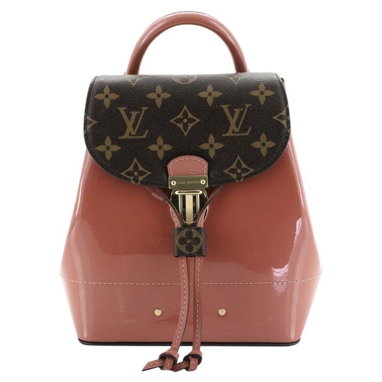 Louis Vuitton Hot Springs Backpack Vernis with Monogram Canvas Pink 18554870