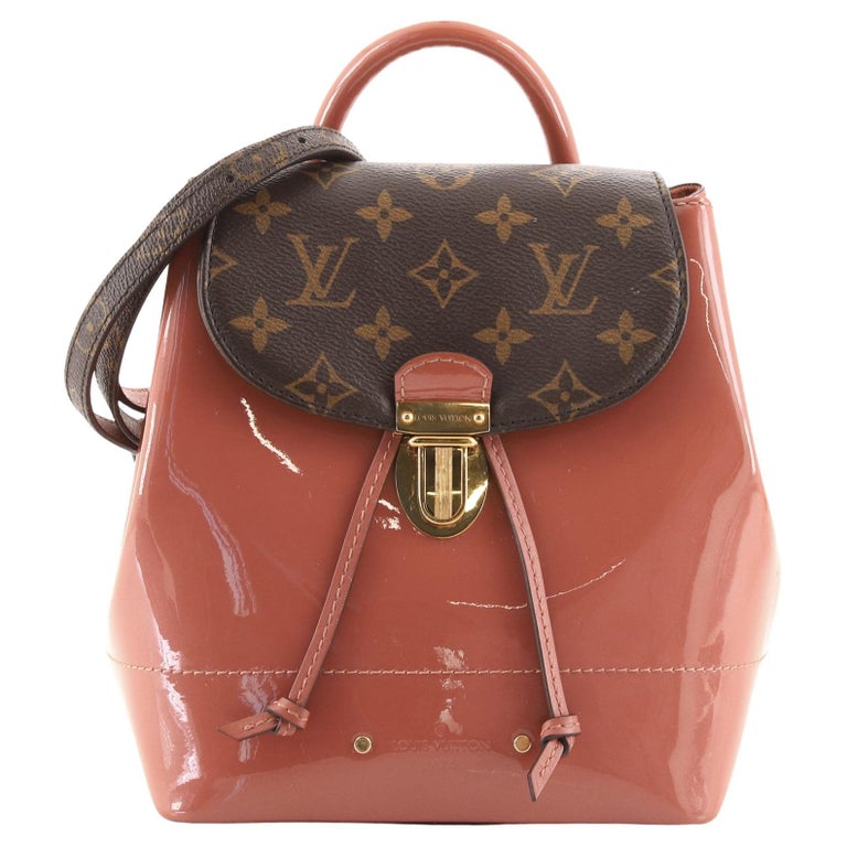 Louis Vuitton Hot Springs Backpack Vernis with Monogram Canvas For Sale at  1stDibs