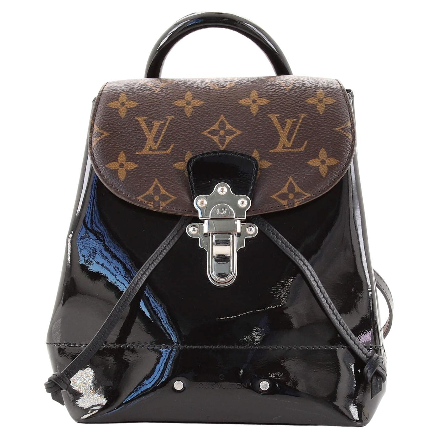 Louis Vuitton Hot Springs Backpack Vernis with Monogram Canvas at