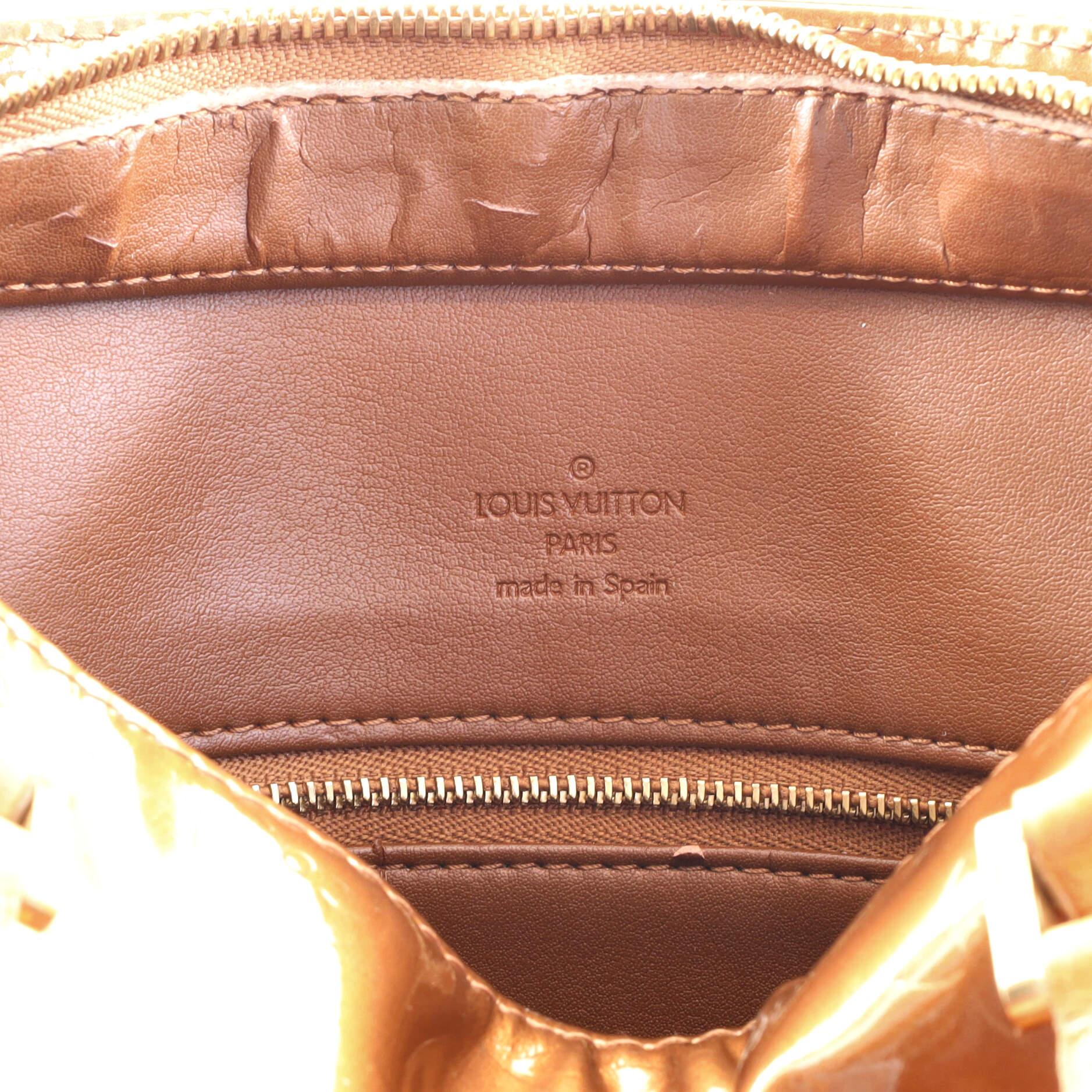 Louis Vuitton Houston Handbag Monogram Vernis 3
