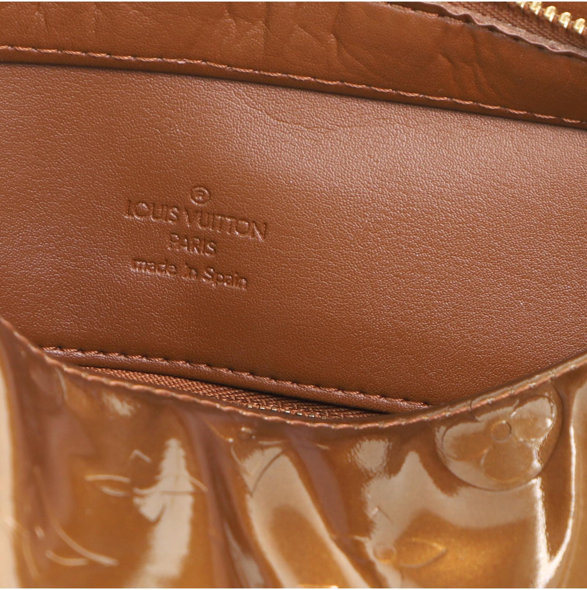 Louis Vuitton Houston Handbag Monogram Vernis 7