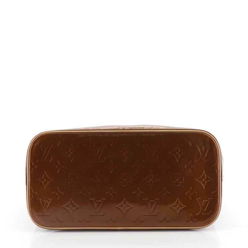 Louis Vuitton Houston Handbag Monogram Vernis  In Good Condition In NY, NY