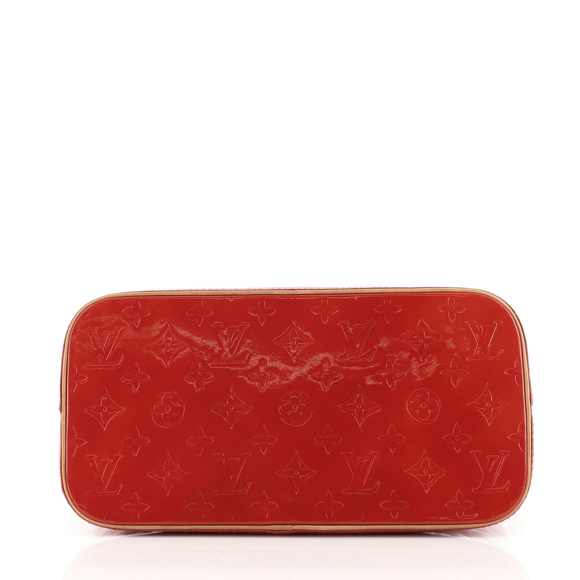 Women's or Men's Louis Vuitton Houston Handbag Monogram Vernis