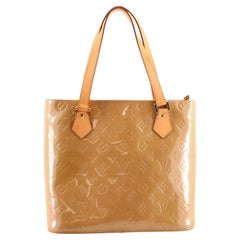 Louis Vuitton Bronze Monogram Vernis Houston Bag at Jill's Consignment