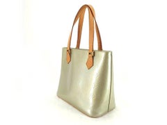 Louis Vuitton Houston Monogram Vernis 220519 Gris Coated Canvas Tote