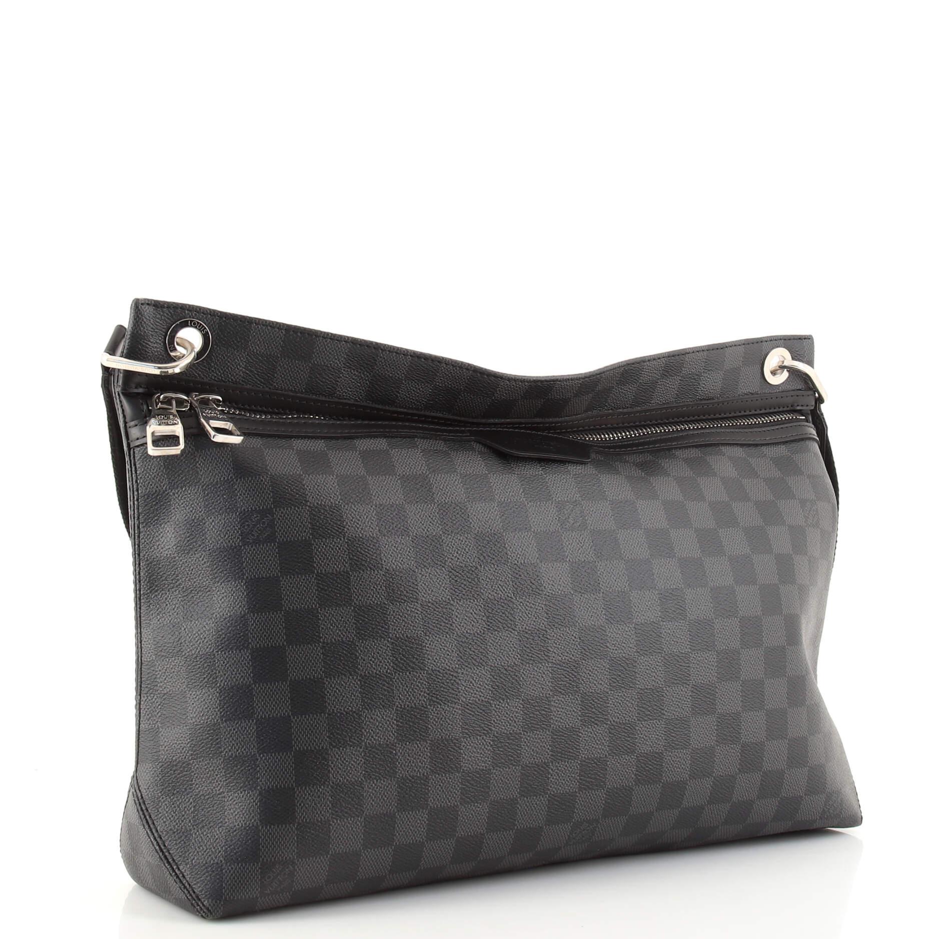 Louis Vuitton Hunter Handbag Damier Graphite at 1stDibs louis vuitton damier graphite, louis