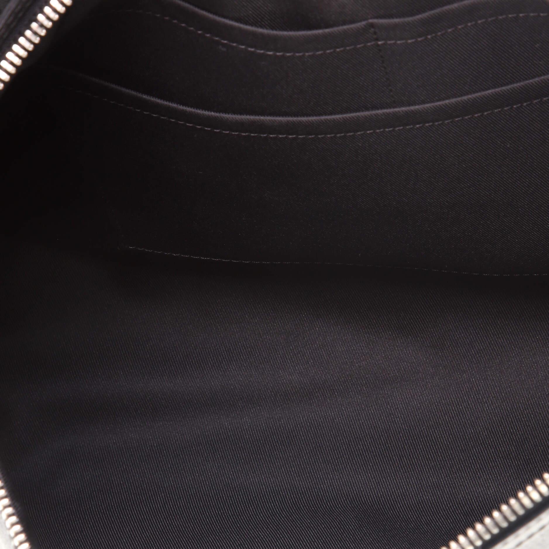 Louis Vuitton Hunter Handbag Damier Graphite In Good Condition In NY, NY