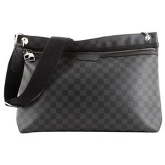 Louis Vuitton Hunter Handbag Damier Graphite