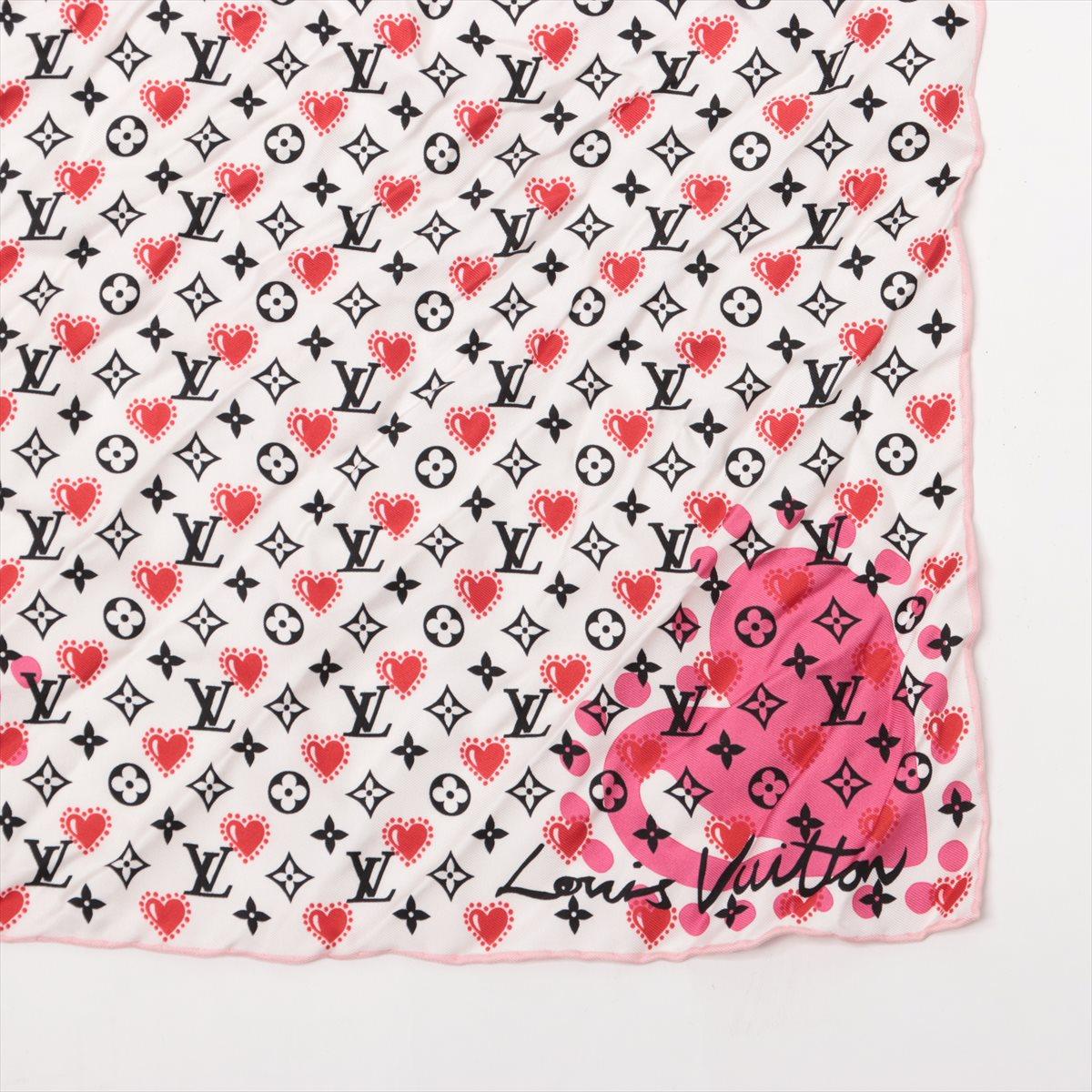 Louis Vuitton I LV U Square 45 Scarf Pink 1