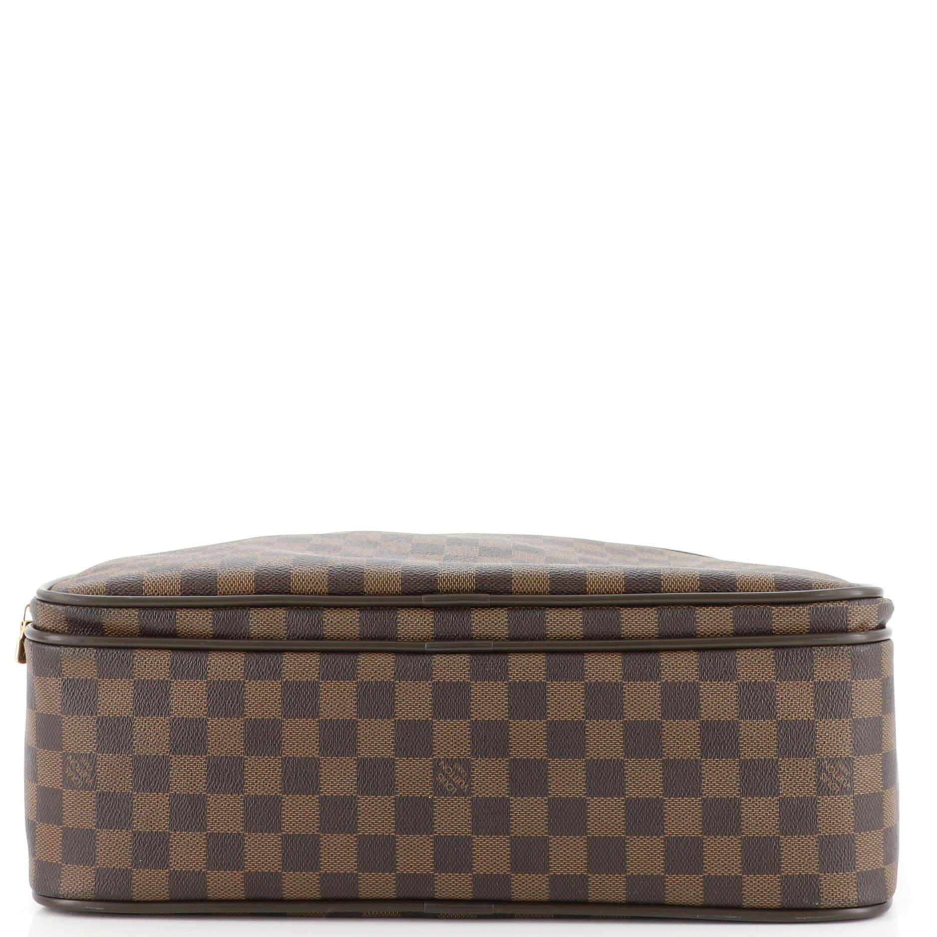 Black Louis Vuitton Icare Laptop Bag Damier