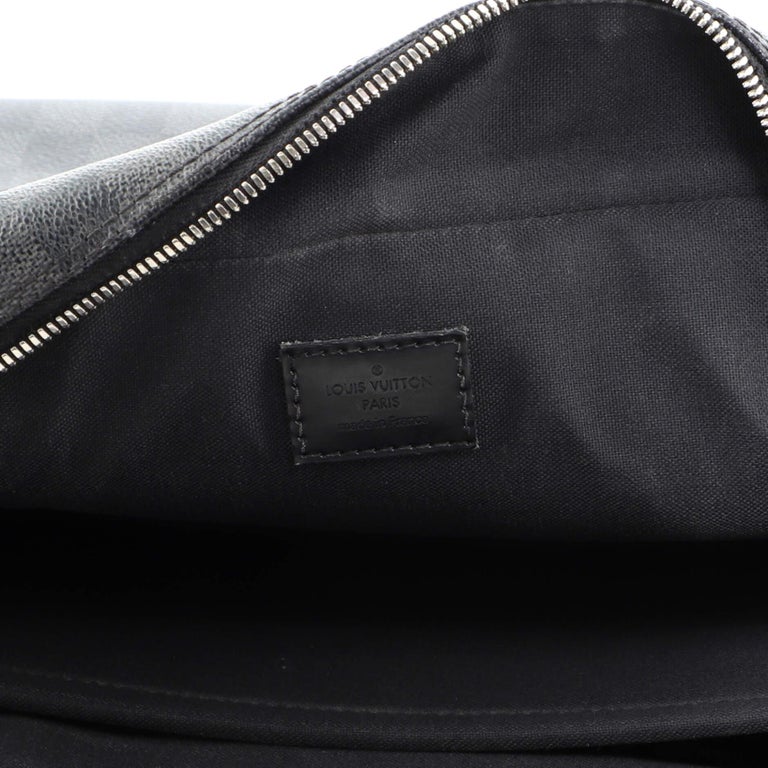 Louis Vuitton Damier Graphite Icare Laptop Bag - Black Messenger