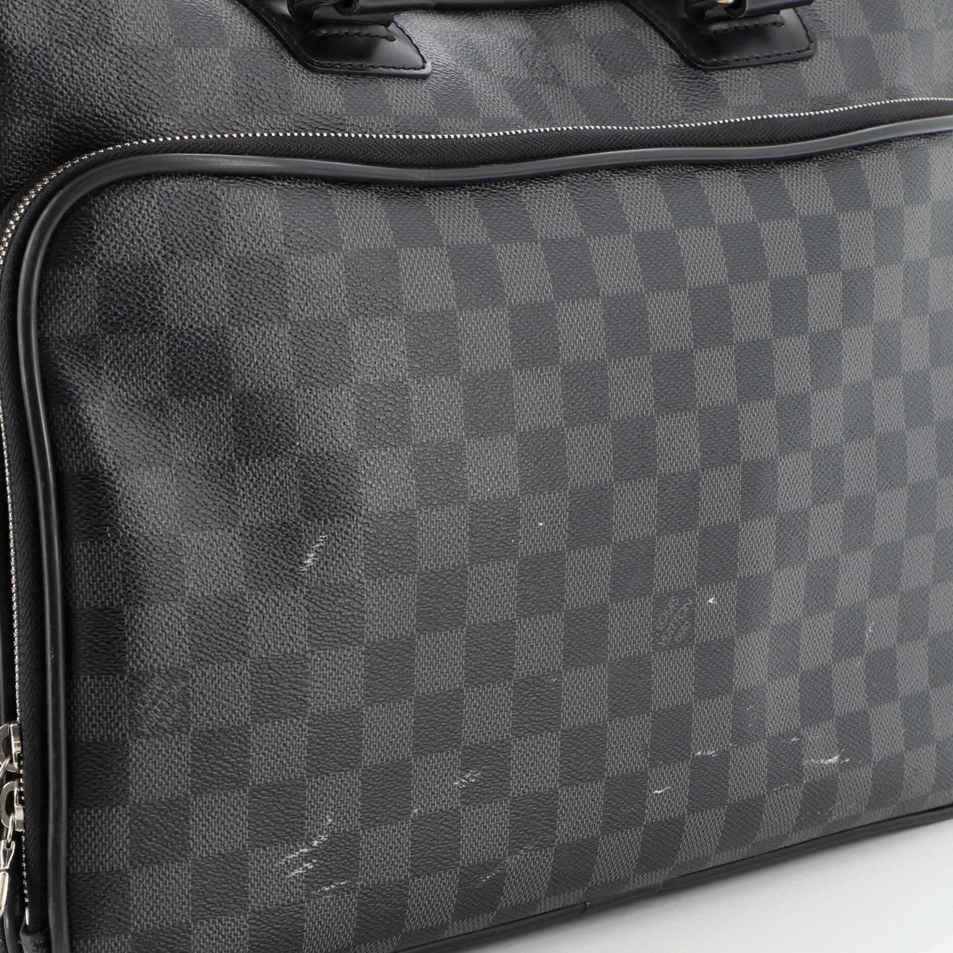 Louis Vuitton Icare Laptop Bag Damier Graphite 1