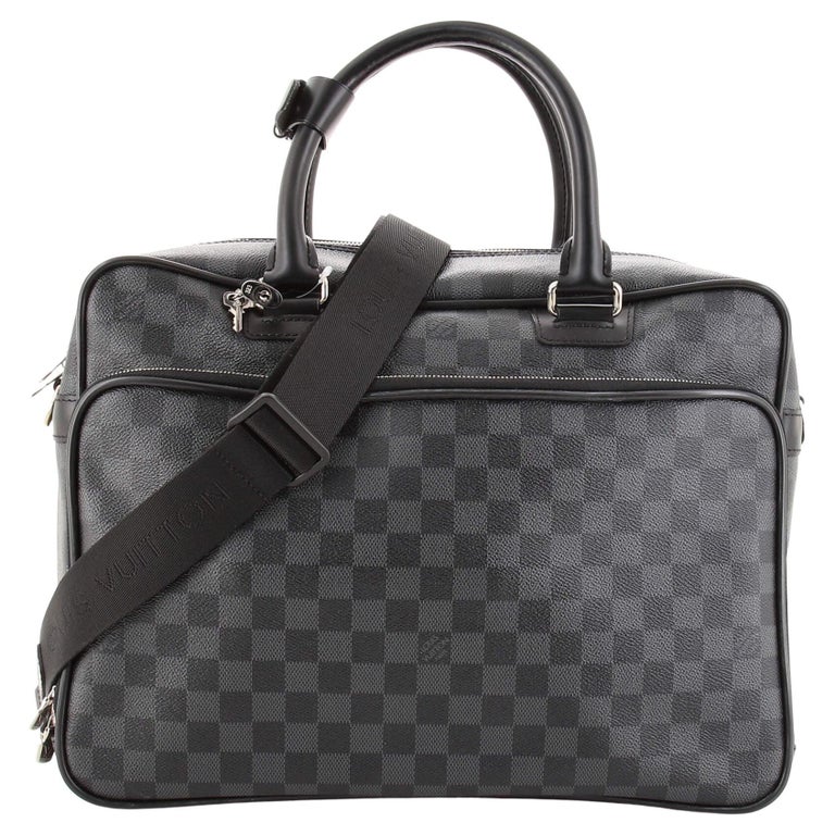 Louis Vuitton Porte-Documents Business Bag NM Damier Graphite MM at 1stDibs