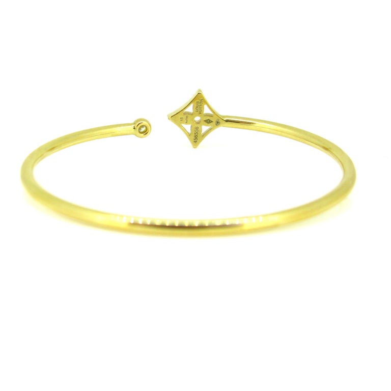 Louis Vuitton Idyll Blossom Twist Diamond Bracelet Bangle at 1stdibs