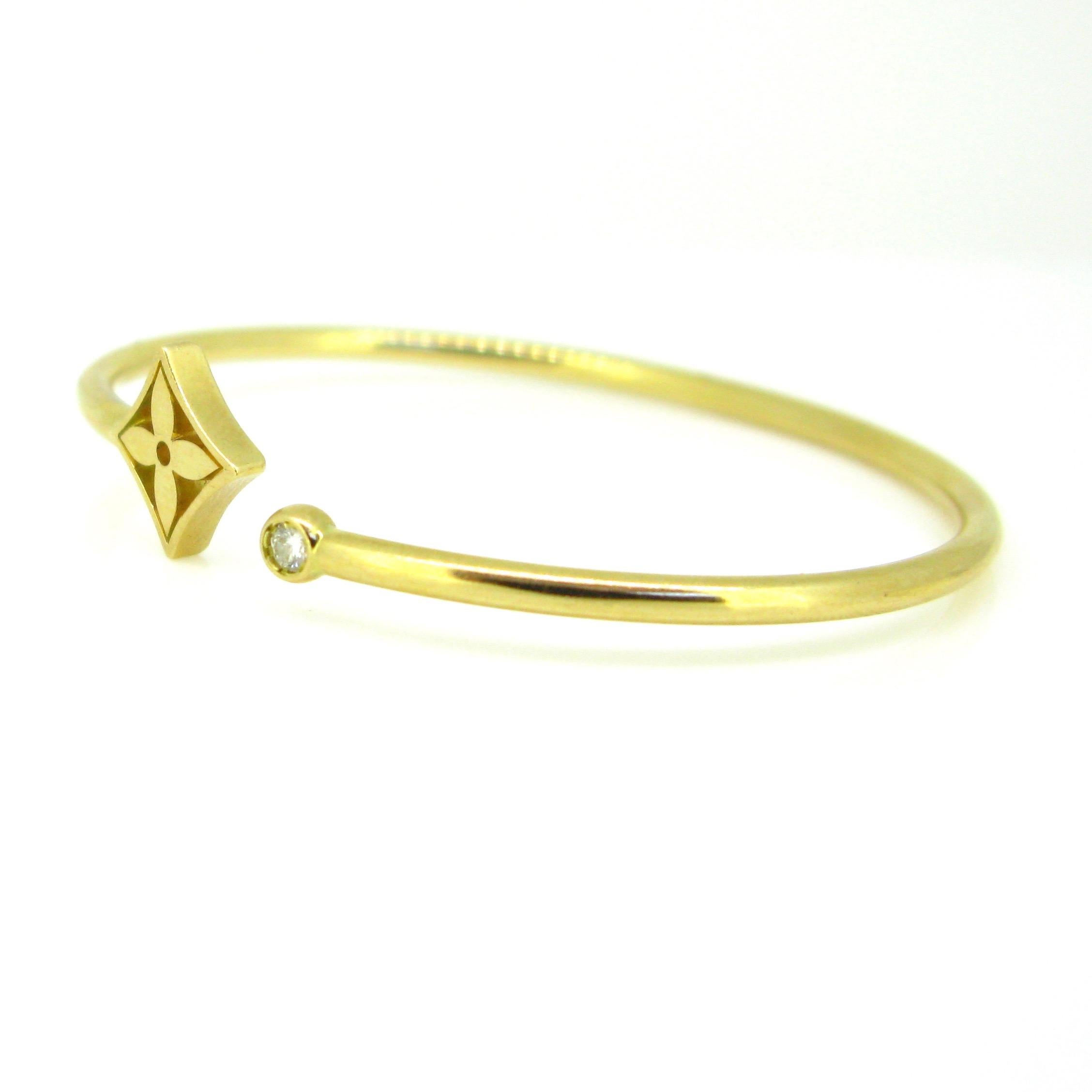 lv gold bracelet bangle