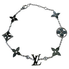 Louis Vuitton Idylle Blossom 18K White Gold Diamond Bracelet