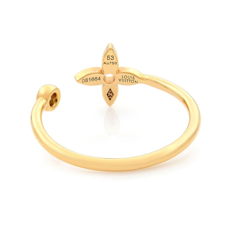 Idylle blossom ring Louis Vuitton Gold size 7 ¼ US in Metal - 27509698
