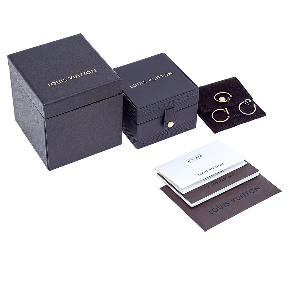 Louis Vuitton Idylle Blossom Diamond 18K Three Tone Gold Set of 3 Rings Size 52 15