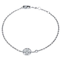 Louis Vuitton Idylle Blossom Diamond 18K White Gold Bracelet