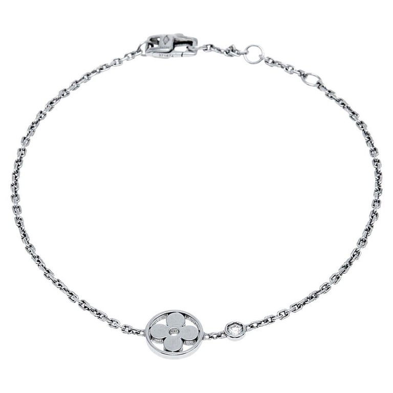 Idylle Blossom Bracelet, White Gold, Diamonds - Jewelry - Categories