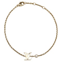 Louis Vuitton Idylle Blossom Diamond 18k Yellow Gold Bracelet