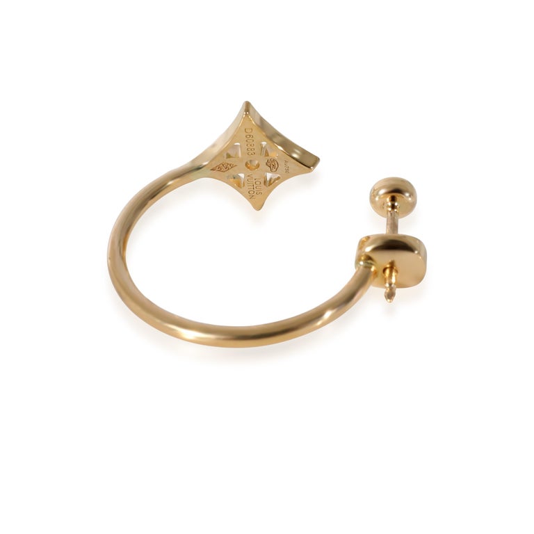 Sold at Auction: LOUIS VUITTON 18K YG IDYLLE BLOSSOM STUD EARRINGS