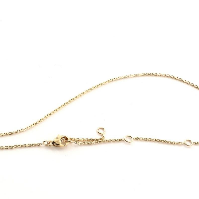 Women's or Men's Louis Vuitton Idylle Blossom Diamond Pendant Necklace 18 Karat Rose Gold